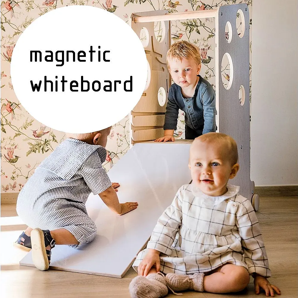 Rutsche mit magnetischem Whiteboard