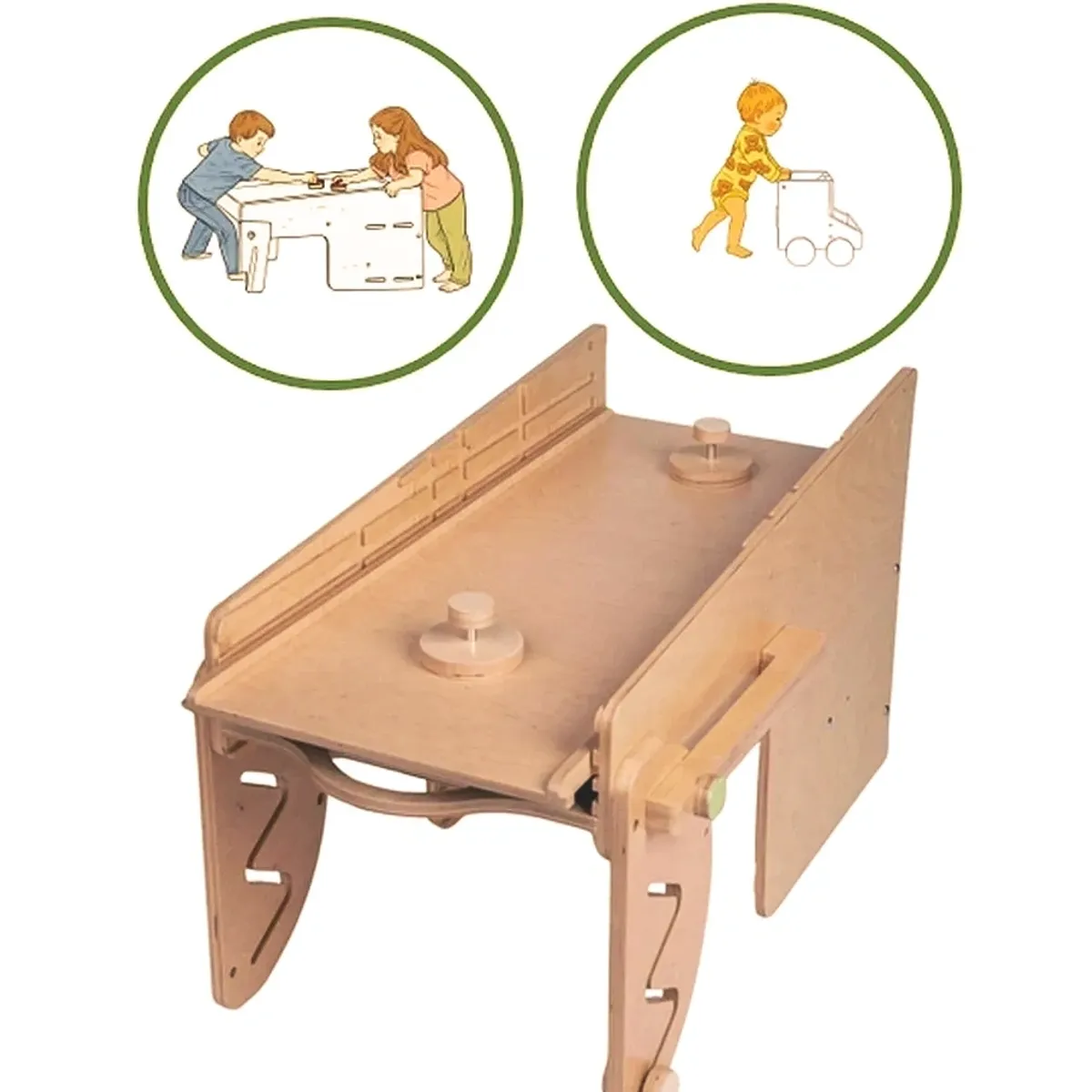 Lauflernwagen & Tischhockey